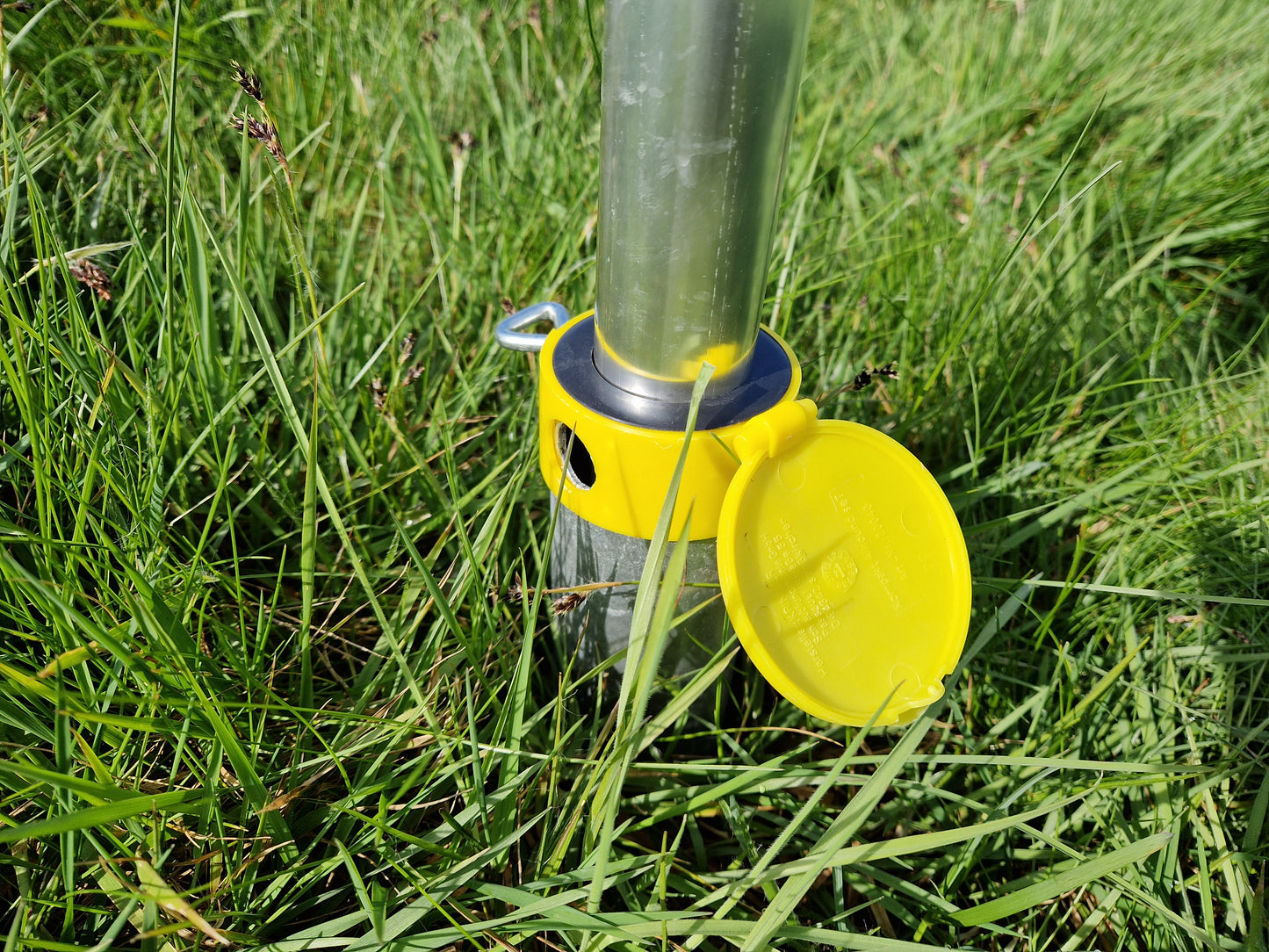 Schraubfundament IK Single für Rundrohr Ø40mm, 550mm lang