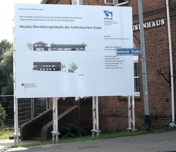 Rahmen IK 400 für große Werbeschilder